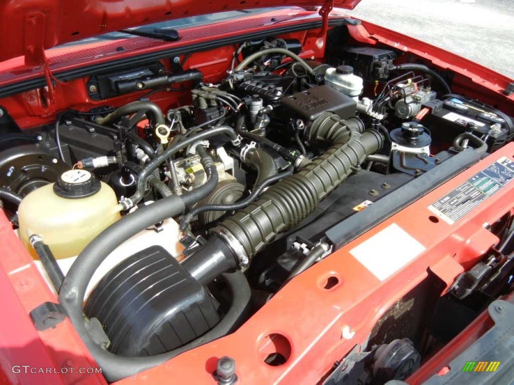 2005 Ford Ranger XLT Regular Cab 2.3 Liter DOHC 16-Valve 4 Cylinder Engine Photo #68838240