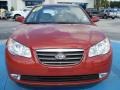 2009 Apple Red Pearl Hyundai Elantra SE Sedan  photo #8