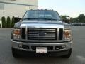 2008 Dark Stone Brown Metallic Ford F450 Super Duty Lariat Crew Cab 4x4 Dually  photo #2