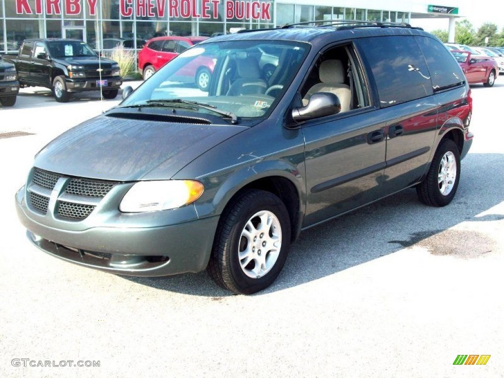 2003 Caravan SE - Onyx Green Pearl / Taupe photo #10