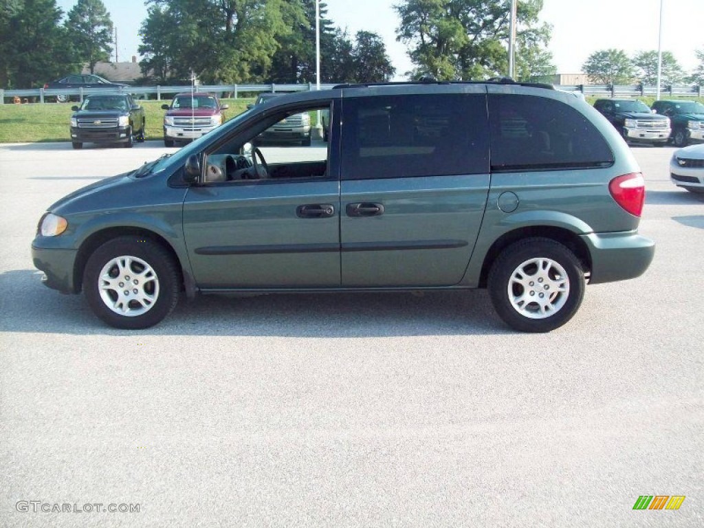 Onyx Green Pearl 2003 Dodge Caravan SE Exterior Photo #68838513