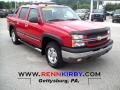 Victory Red 2004 Chevrolet Avalanche 1500 Z71 4x4