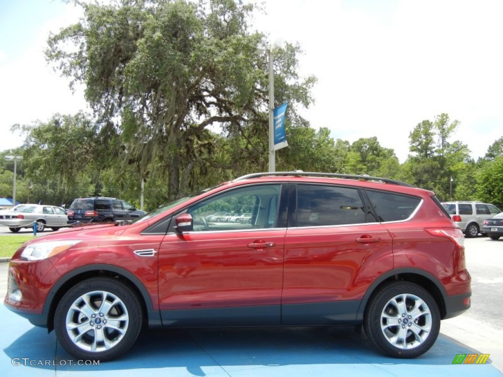 Ruby Red Metallic 2013 Ford Escape SEL 1.6L EcoBoost Exterior Photo #68838750