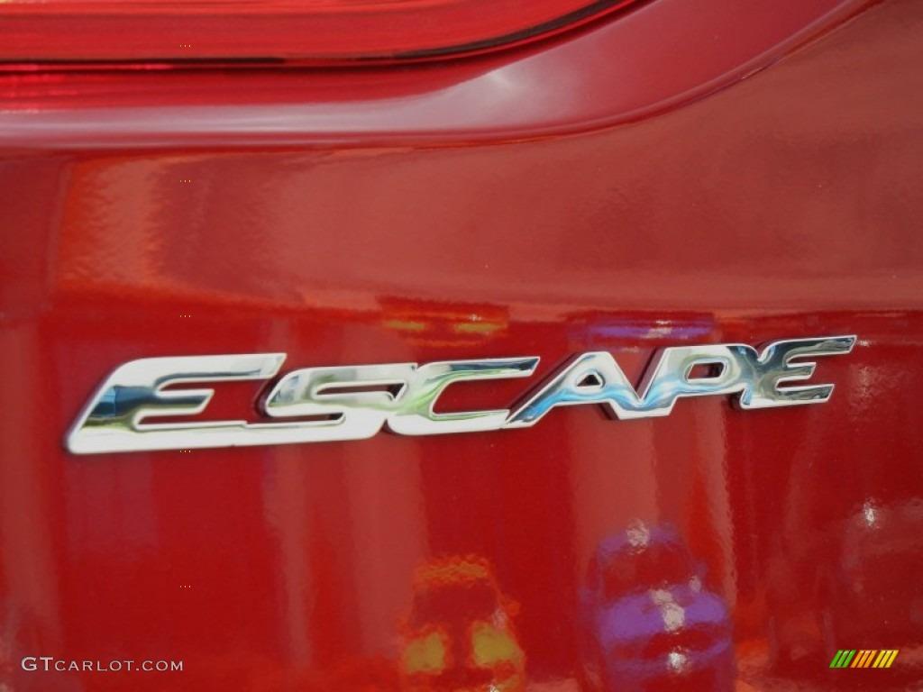 2013 Escape SEL 1.6L EcoBoost - Ruby Red Metallic / Medium Light Stone photo #4