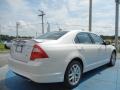 2012 White Platinum Tri-Coat Ford Fusion SEL  photo #3