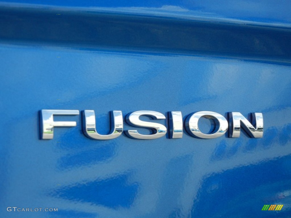 2012 Fusion SEL - Blue Flame Metallic / Charcoal Black photo #4