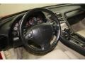 1991 Acura NSX Tan Interior Steering Wheel Photo