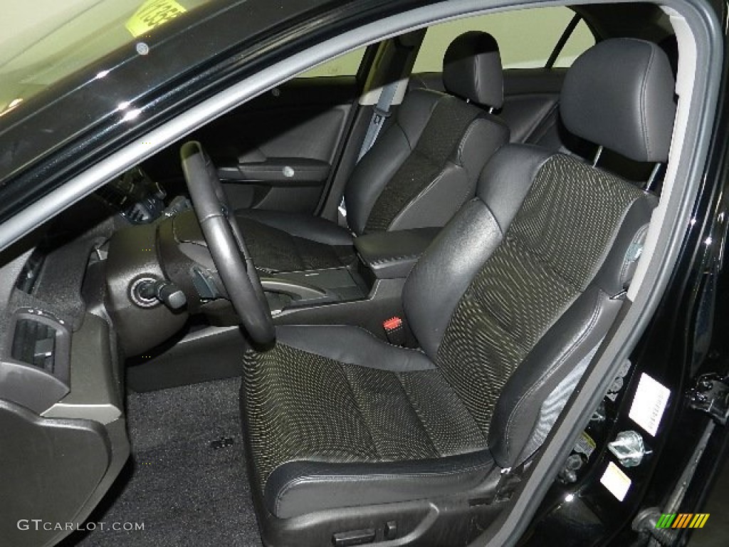 2010 TSX V6 Sedan - Crystal Black Pearl / Ebony photo #16