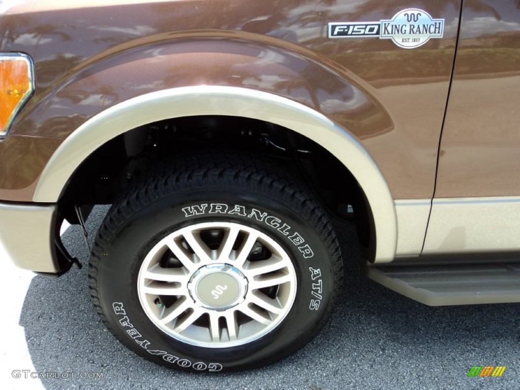 2011 F150 King Ranch SuperCrew 4x4 - Golden Bronze Metallic / Chaparral Leather photo #13