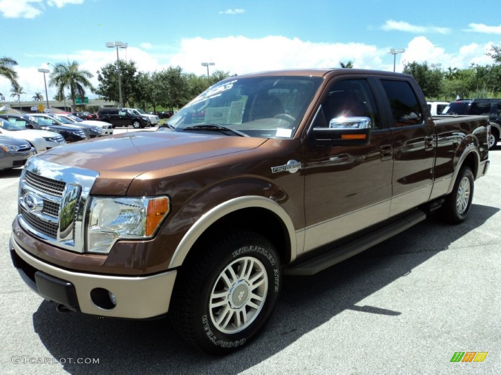 2011 F150 King Ranch SuperCrew 4x4 - Golden Bronze Metallic / Chaparral Leather photo #15