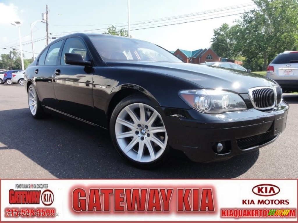 Jet Black BMW 7 Series