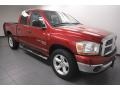 2006 Inferno Red Crystal Pearl Dodge Ram 1500 SLT Lone Star Edition Quad Cab  photo #8