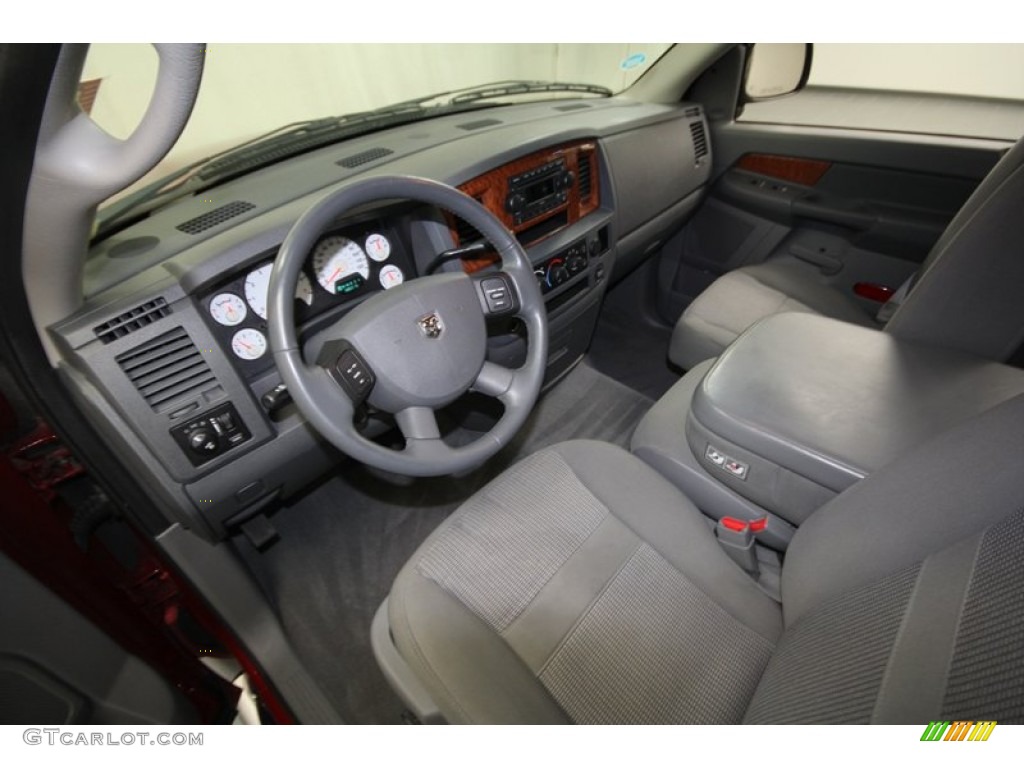 2006 Ram 1500 SLT Lone Star Edition Quad Cab - Inferno Red Crystal Pearl / Medium Slate Gray photo #13