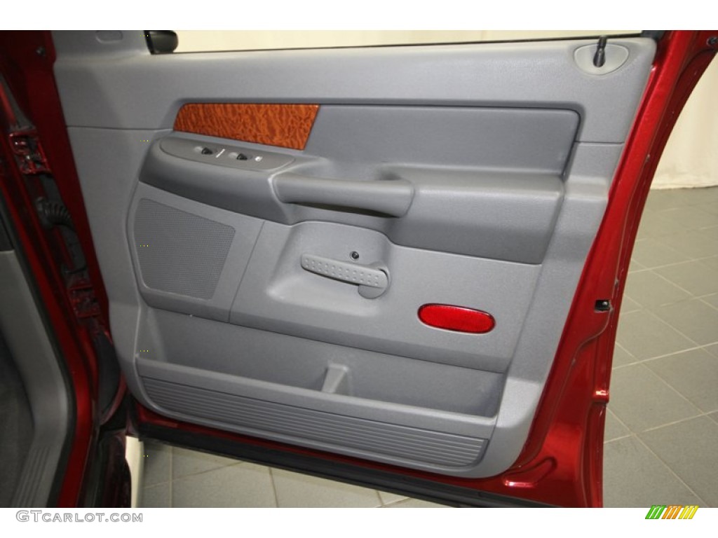 2006 Ram 1500 SLT Lone Star Edition Quad Cab - Inferno Red Crystal Pearl / Medium Slate Gray photo #33