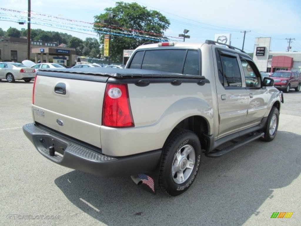 2004 Explorer Sport Trac XLT 4x4 - Pueblo Gold Metallic / Medium Pebble/Dark Pebble photo #7