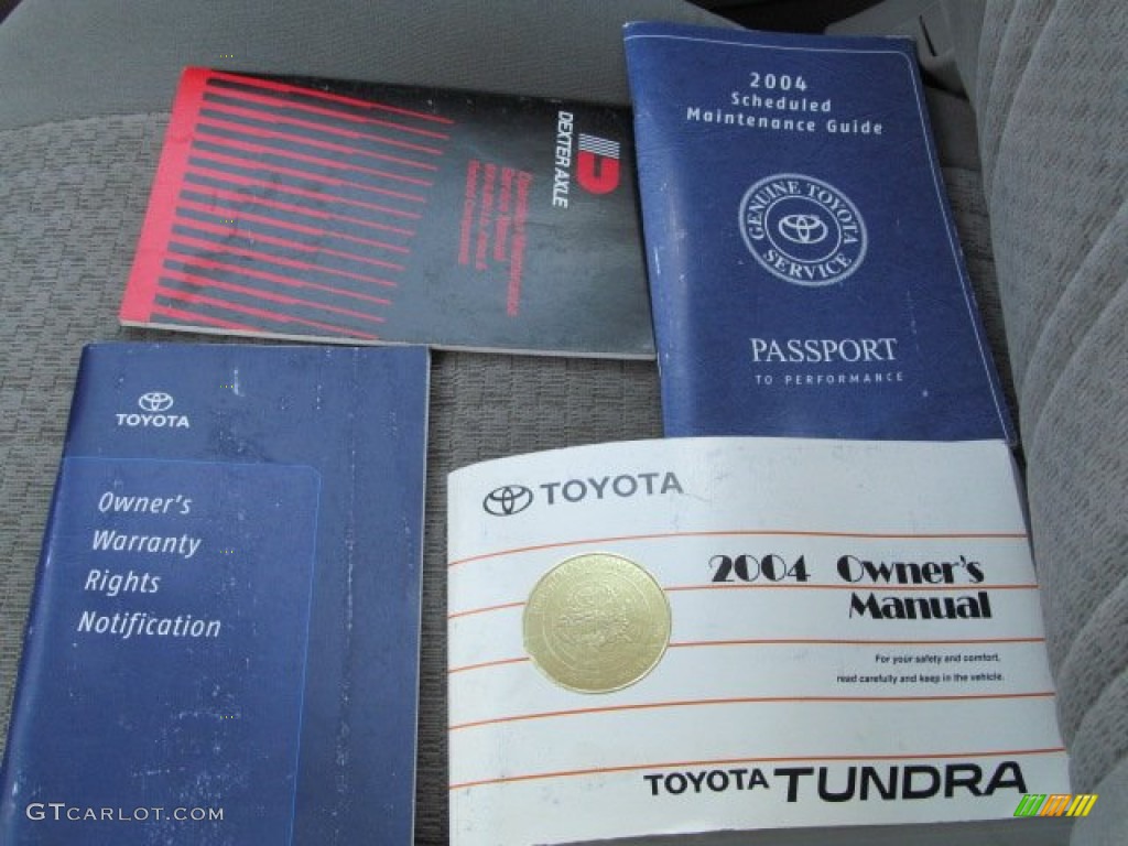 2004 Toyota Tundra SR5 TRD Access Cab 4x4 Books/Manuals Photos