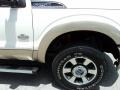 2011 White Platinum Metallic Tri-Coat Ford F250 Super Duty King Ranch Crew Cab 4x4  photo #3