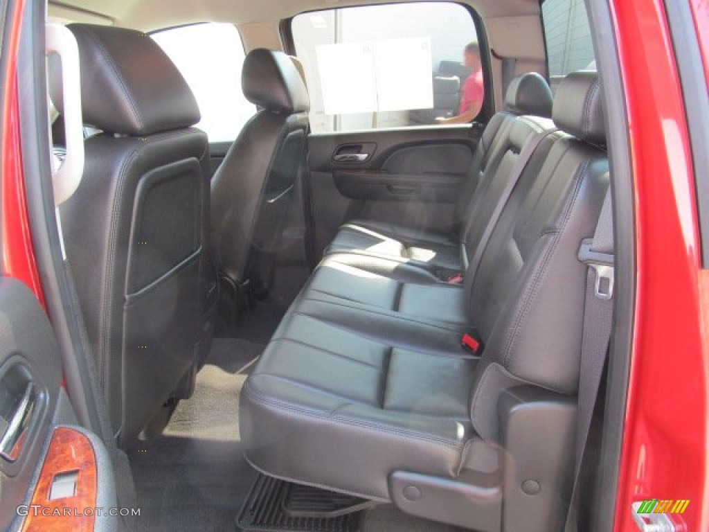 2012 Sierra 1500 SLT Crew Cab 4x4 - Fire Red / Ebony photo #11