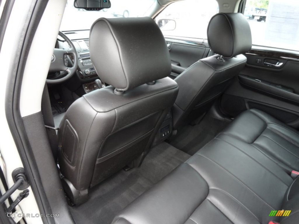 Ebony Interior 2011 Cadillac DTS Luxury Photo #68842503