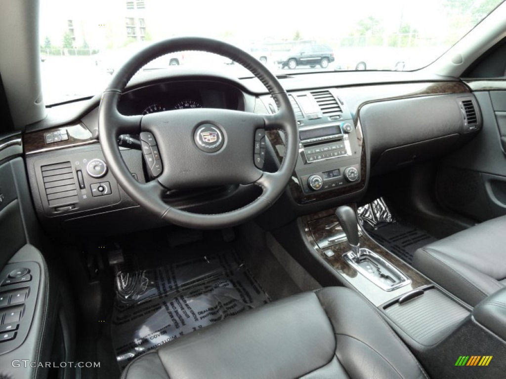 Ebony Interior 2011 Cadillac DTS Luxury Photo #68842521
