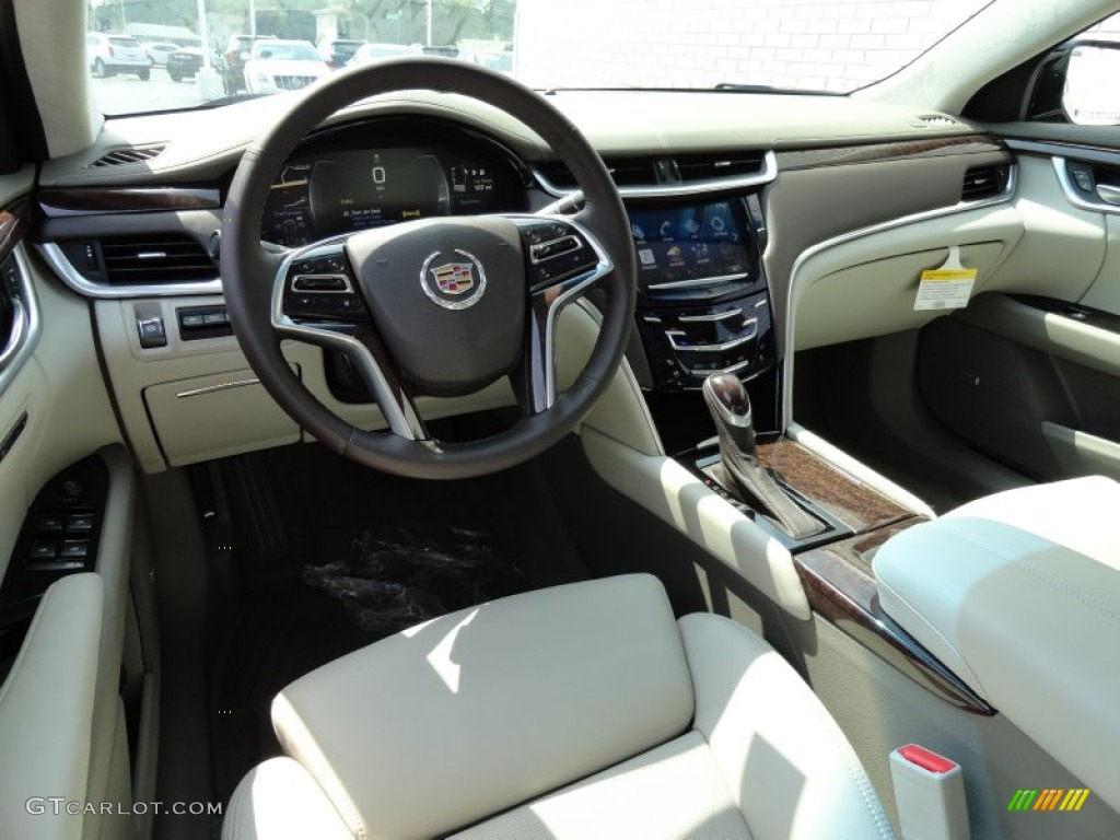 Very Light Platinum/Dark Urban/Cocoa Opus Full Leather Interior 2013 Cadillac XTS Platinum AWD Photo #68842779