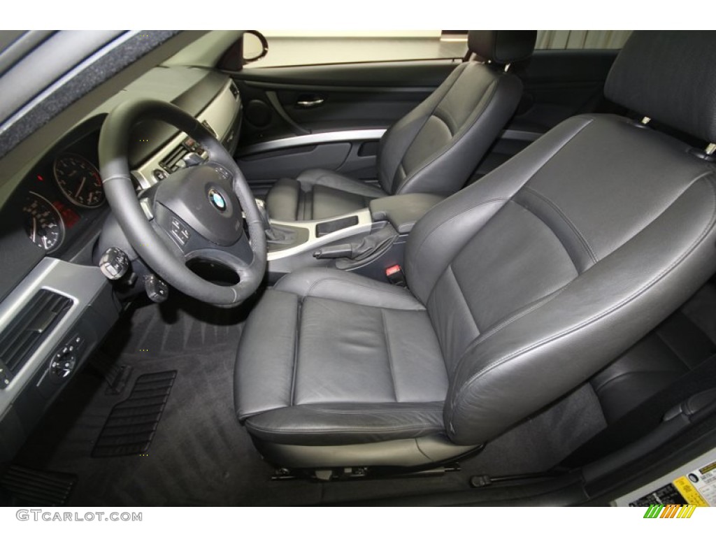 2009 3 Series 328i Coupe - Titanium Silver Metallic / Black photo #3