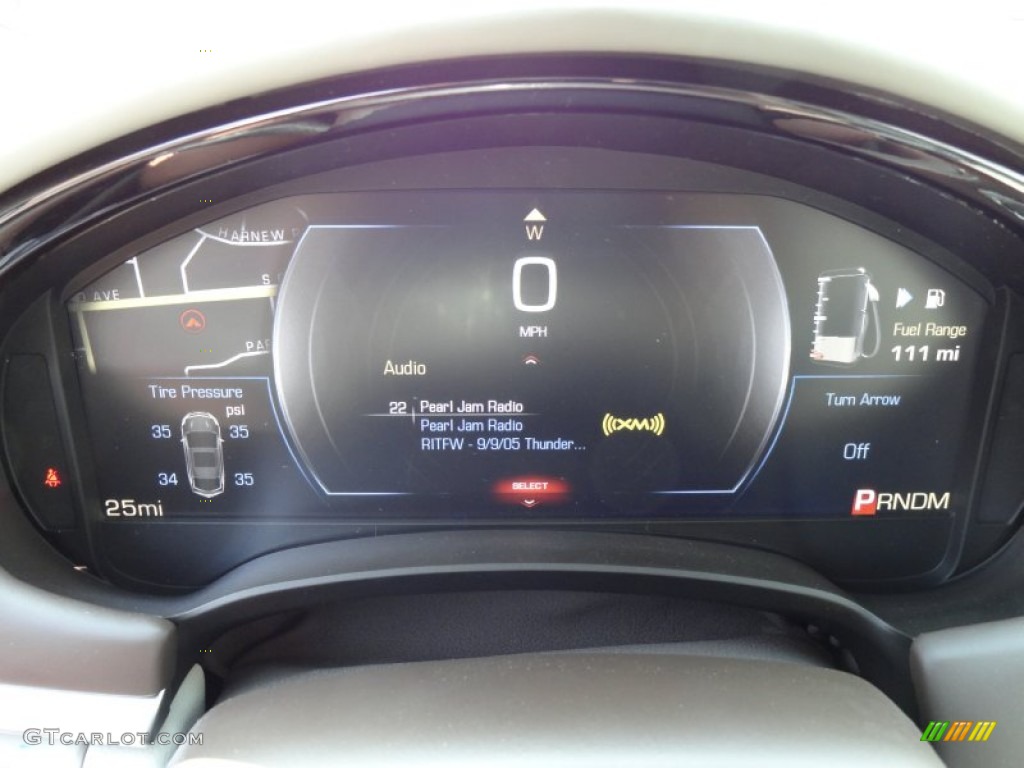 2013 Cadillac XTS Platinum AWD Gauges Photo #68842836