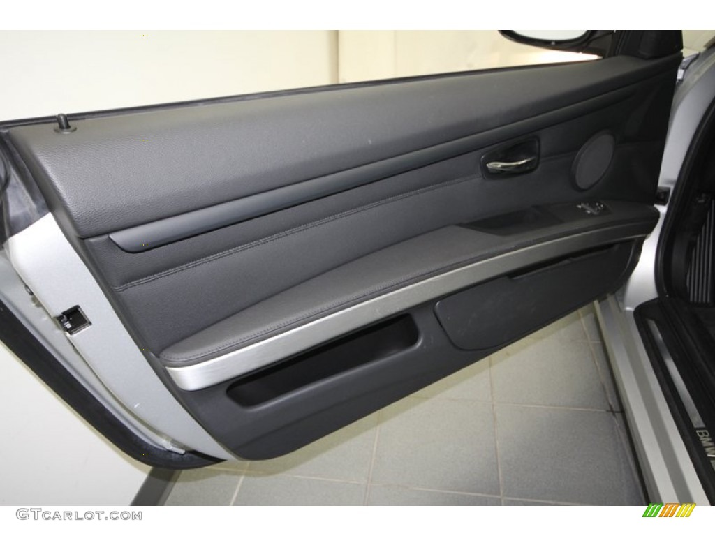 2009 3 Series 328i Coupe - Titanium Silver Metallic / Black photo #14