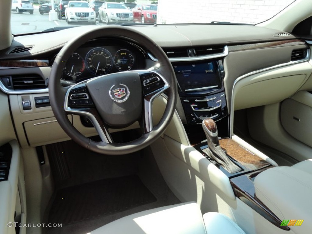 2013 Cadillac XTS Premium AWD Shale/Cocoa Dashboard Photo #68842947