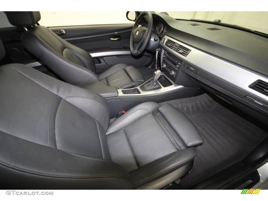 2009 3 Series 328i Coupe - Titanium Silver Metallic / Black photo #30