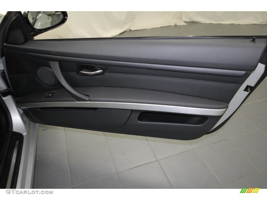 2009 3 Series 328i Coupe - Titanium Silver Metallic / Black photo #32