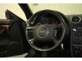 Black 2004 Audi A4 3.0 Cabriolet Steering Wheel