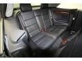 2004 Audi A4 Black Interior Rear Seat Photo