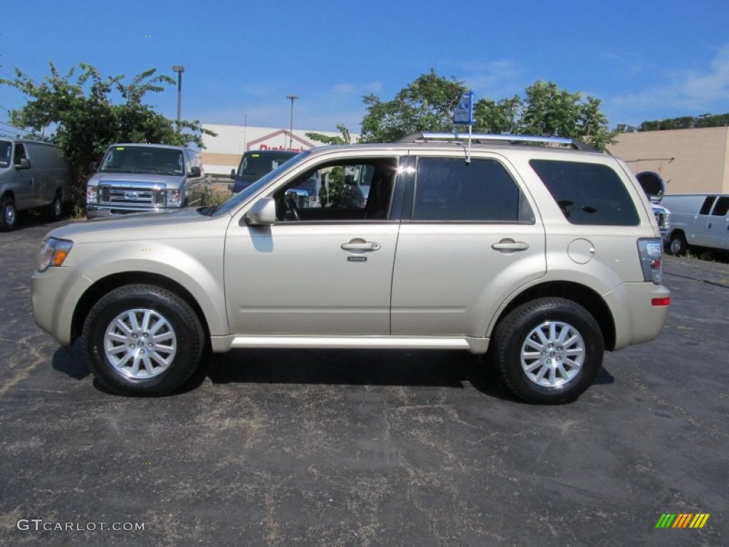 Gold Leaf Metallic 2010 Mercury Mariner V6 Premier 4WD Exterior Photo #68843490
