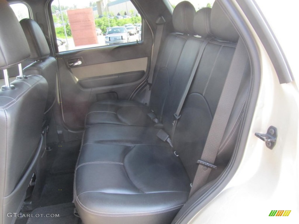 Black Interior 2010 Mercury Mariner V6 Premier 4WD Photo #68843559