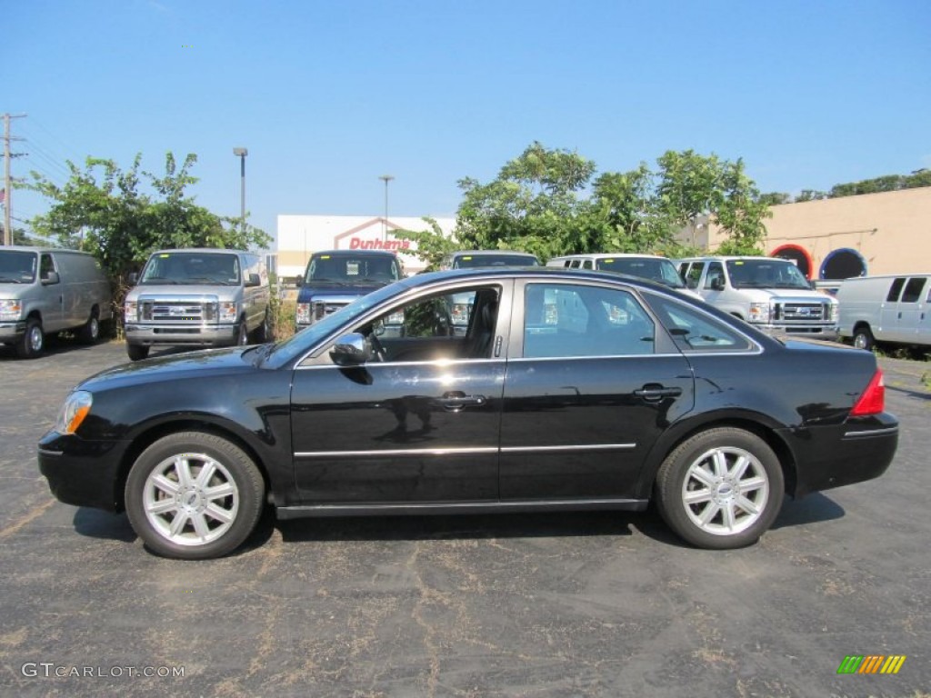 2005 Five Hundred Limited AWD - Black / Black photo #2