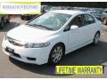 Taffeta White - Civic LX Sedan Photo No. 1