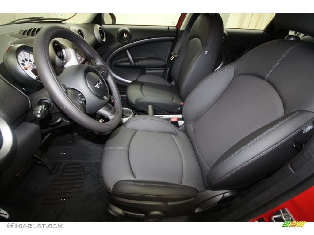 2012 Cooper S Countryman - Pure Red / Carbon Black photo #3