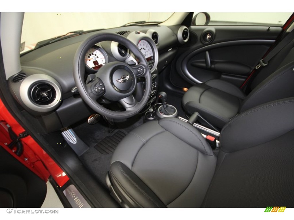 2012 Cooper S Countryman - Pure Red / Carbon Black photo #9