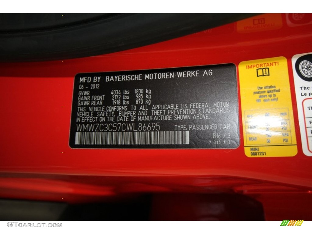 2012 Cooper S Countryman - Pure Red / Carbon Black photo #10