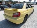 2002 Blaze Yellow Subaru Impreza WRX Sedan  photo #5