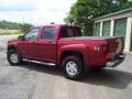 2005 Dark Cherry Red Metallic Chevrolet Colorado LS Crew Cab 4x4  photo #5