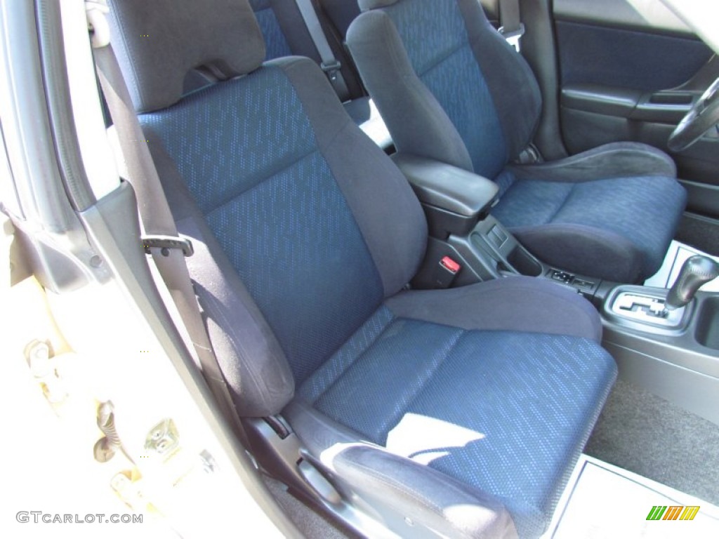 Black Interior 2002 Subaru Impreza WRX Sedan Photo #68844411