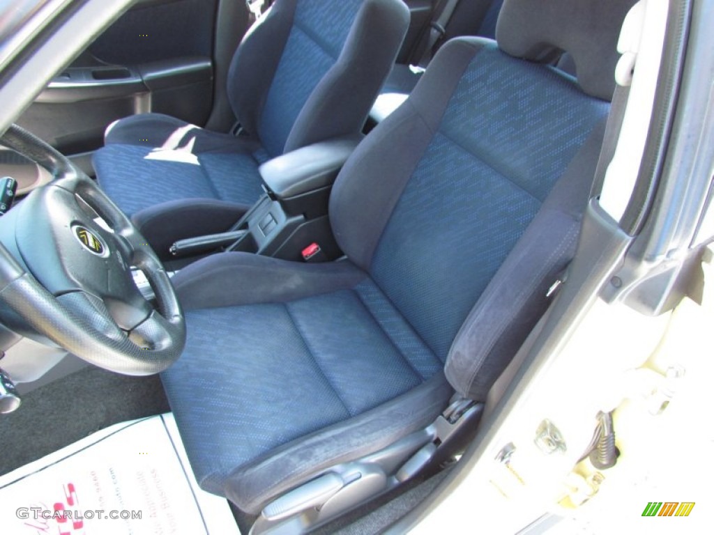 Black Interior 2002 Subaru Impreza WRX Sedan Photo #68844510
