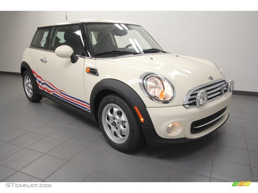 Pepper White 2012 Mini Cooper Hardtop Exterior Photo #68844753
