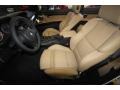2012 BMW M3 Bamboo Beige Interior Front Seat Photo