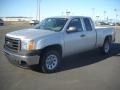 2010 Pure Silver Metallic GMC Sierra 1500 Extended Cab  photo #1