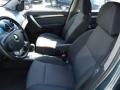 2010 Chevrolet Aveo Charcoal Interior Front Seat Photo