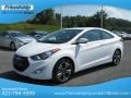 2013 Monaco White Hyundai Elantra Coupe SE  photo #3