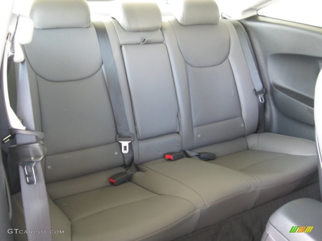 Gray Interior 2013 Hyundai Elantra Coupe SE Photo #68845983